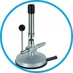 Bunsen burner with lever cock