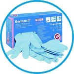 Disposable Gloves KCL Dermatril® 740, Nitrile, powder-free