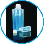 Narrow-mouth bottles Type 1600, FEP with screw cap ETFE