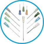 Disposable needles HSW FINE-JECT®, PP/stainless steel, sterile