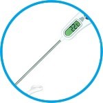 Stem thermometer, bluetooth H-B®, stainless steel