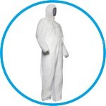 Disposable coverall Tyvek® IsoClean®, with hood, sterile