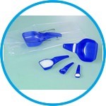 Disposable measuring spoon, PS, detectable