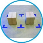 Floor markings DuraStripe® Supreme V, T shape
