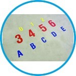 Floor markings DuraStripe® Supreme V, Letters