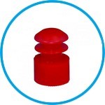 Ribbed stoppers, LD-PE