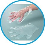 Disposable gloves, ASPURE High Purity Polyethylene