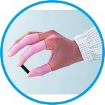 Finger coats ASPURE, anti-static, Natural rubber