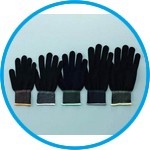 Gloves ASPURE Black, PU-coated