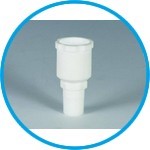 Connectors with ground joint, PTFE for Reactor lids