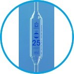 Volumetric Pipettes, USP, AR-GLAS®, Class AS, 1 mark, Blue Graduation, with USP Individual Certificate