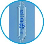 Volumetric pipettes, AR-glass®, class AS, 1 mark, blue graduation, with DAkkS calibration certificate