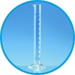 Measuring cylinders, BLAUBRAND® or BLAUBRAND® ETERNA, borosilicate glass 3.3, tall form, class A, with individual certificate