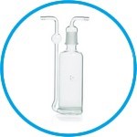 Gas washing bottles Duran®, with fused-in filter disc