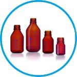 Reagent bottles DURAN®, amber, pressure resistant