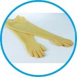 Gloves for Glove boxes, natural rubber