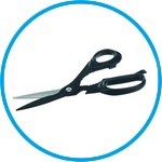 Universal scissors, stainless steel
