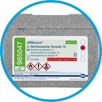 Tube tests NANOCOLOR® anionic surfactants