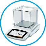 Precision balances Cubis® II, with small glass draft shield