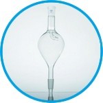 LLG-Splash heads, straight, borosilicate glass 3.3
