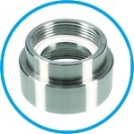 Thread adapter, stainless steel V2A