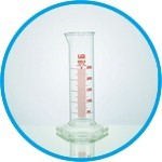 LLG-Measuring cylinders, borosilicate glass 3.3, low form, class B