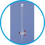 Chromatographic columns, PTFE stopcock, DURAN® tubing