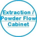 Extraction/Powder Flow Cabinet
