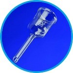 Adapters for filter crucibles, borosilicate glass 3.3.