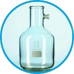 Filter flasks with side-arm socket, glass DURAN®