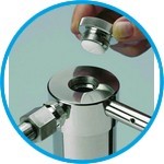 Pressure filter holder, stainless steel
