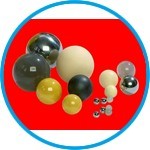 Grinding balls for grinding bowls PULVERISETTE 6/7 premium line