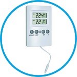 Digital min./max. indoor/outdoor thermometer with sensor