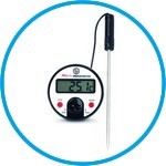 Digital hand held thermometer with cable probe Type 13010