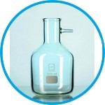 Filter flasks with glass-olive DURAN®