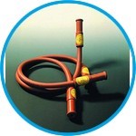 Gas safety tubing, rubber