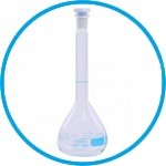Volumetric flasks FORTUNA®, borosilicate glass 3.3, class A, with PP stoppers