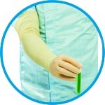 Cleanroom Gloves, BioClean MAXIMA™, Latex, sterile