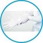 Cleanroom Gloves, BioClean N-PLUS™, Nitrile, sterile