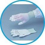 Conductive Gloves ASPURE LINE PU-coated, Anti-static, Nylon