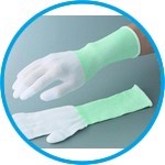 Gloves ASPURE LONG, PU-coated