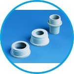 Thread adapters, PP and ETFE