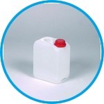 Jerrycans, HDPE, with tamper-evident cap