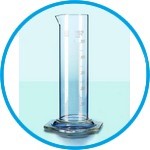 Measuring cylinders DURAN®, low form, class B, white graduations