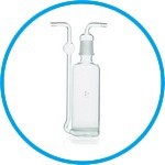 Gas washing bottles Duran®, with fused-in filter disc