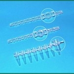 Brand Strips 8 PCR Tubes With Cap Strips Domed 781327