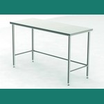 KEK Cleanroom table with a smooth worktop with shelf 5372234900