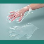 As One Corporation ASPURE High Purity Polyethylene Gloves Short Type, 3-7377-01