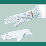 As One Corporation ASPURE ESD Polyester Gloves L 1-4295-03
