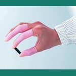 As One Corporation ASPURE Anti-Static Finger Tip Pink Role Type S 2-4942-51